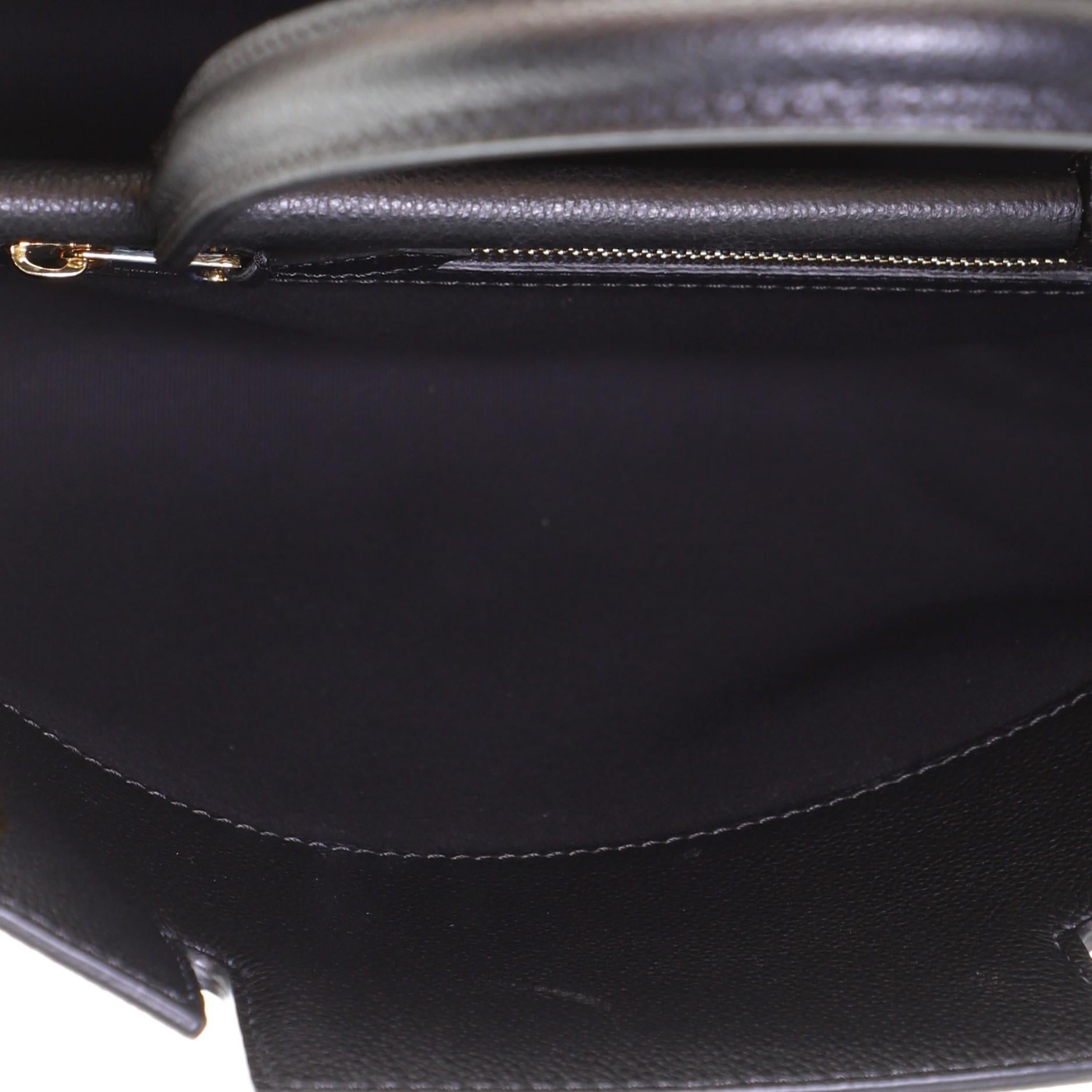 Burberry Title Top Handle Bag Leather Medium 1