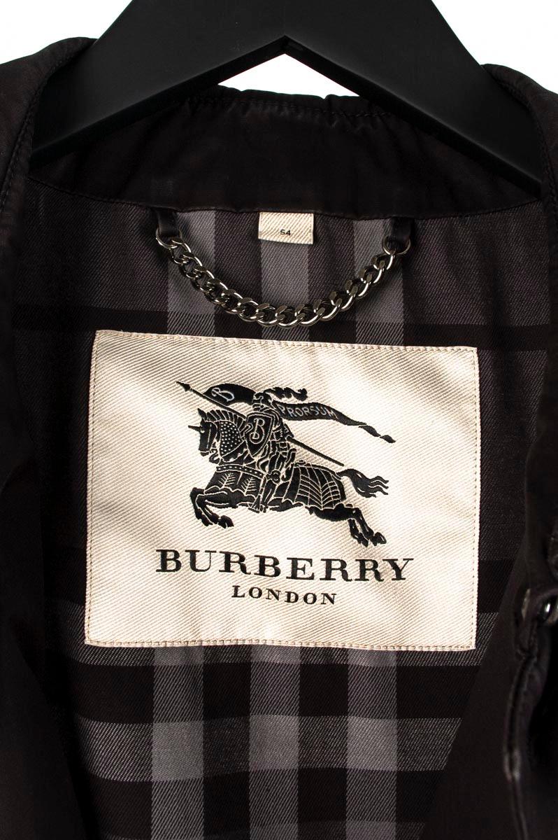 Burberry Trench Coat Men Jacket Size 54IT (S144) 1