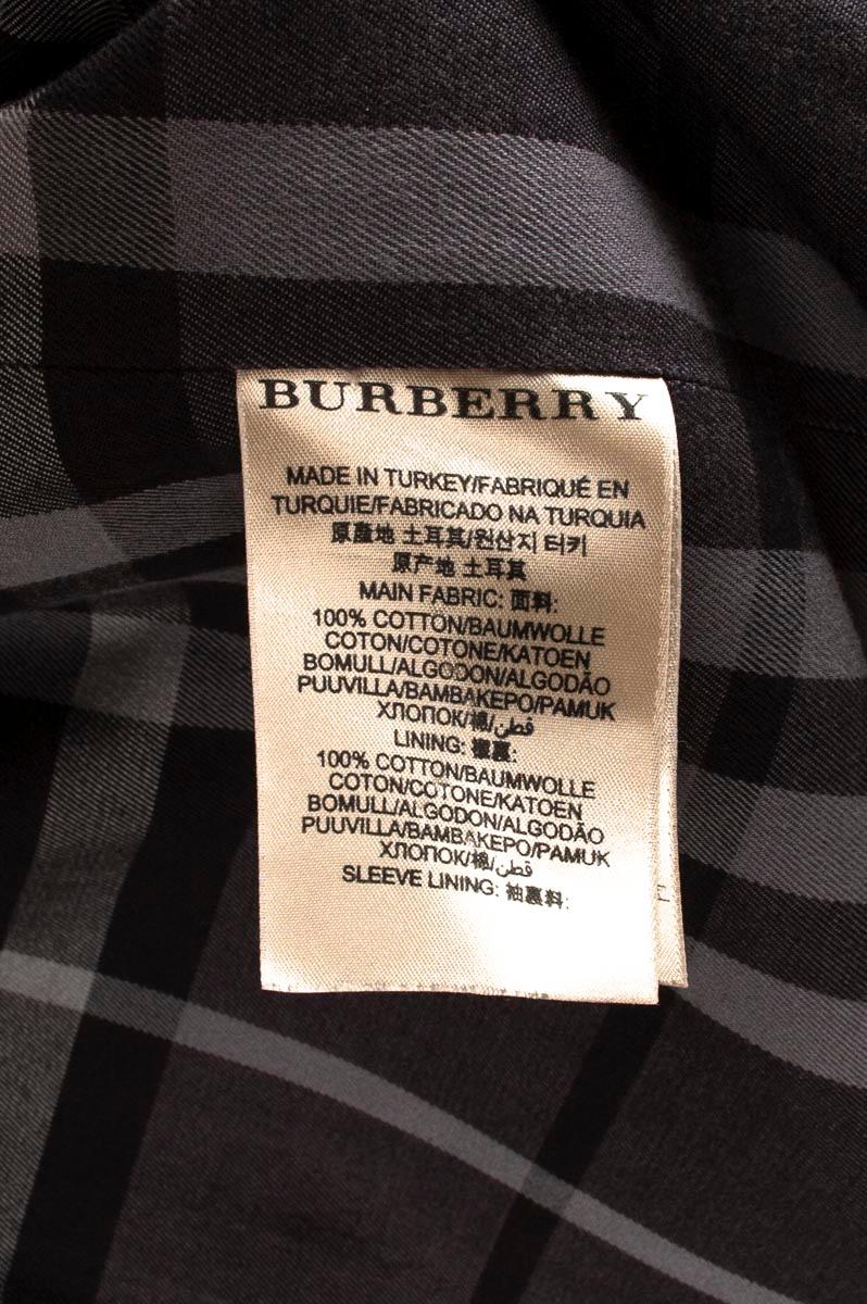 Burberry Trench Coat Men Jacket Size 54IT (S144) 3