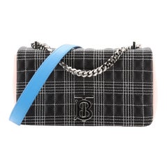 Burberry Tri-Tone Lola Shoulder Bag Leather