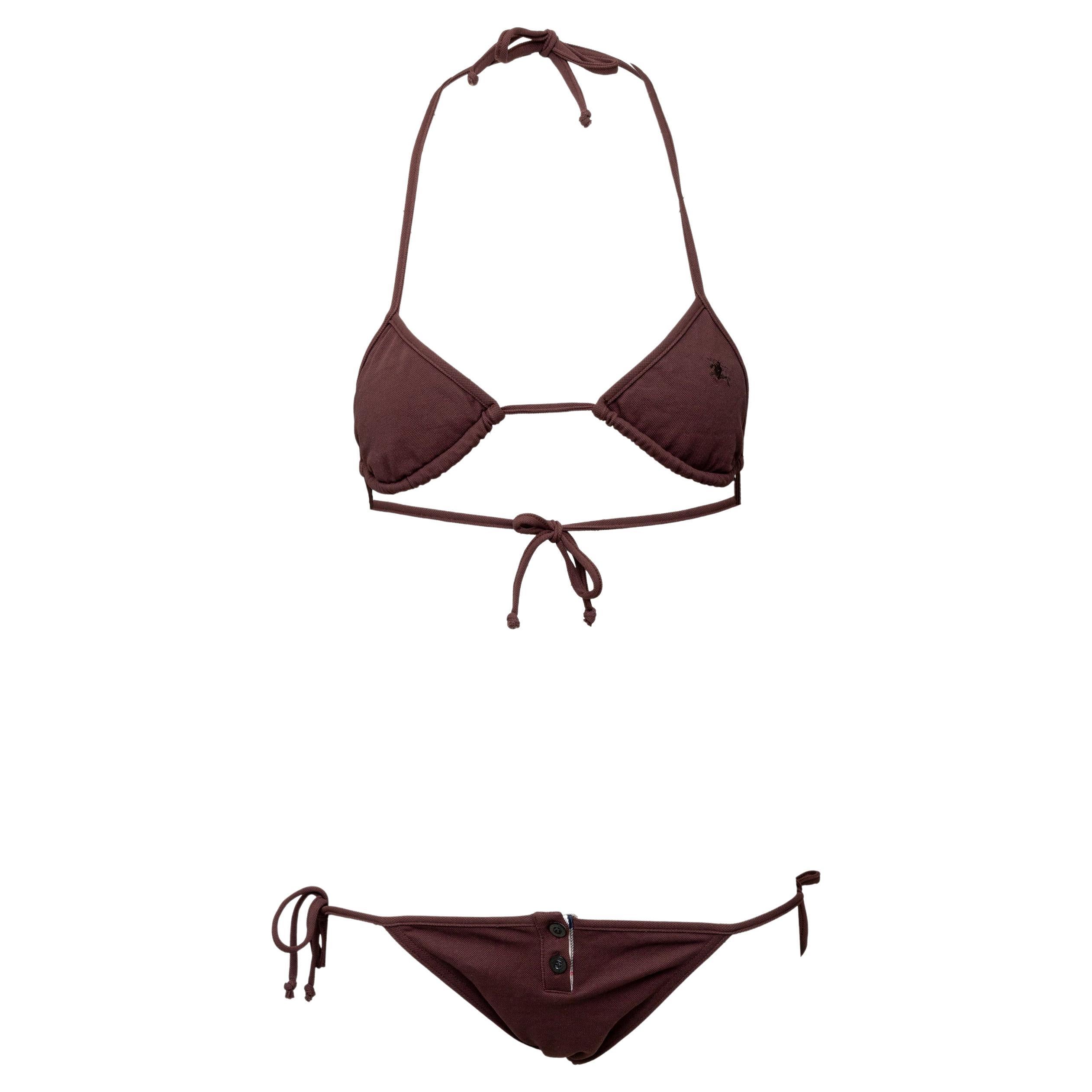 Costume da bagno a triangolo Burberry - Anni '20 in vendita