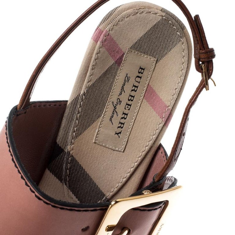 burberry slingback flats