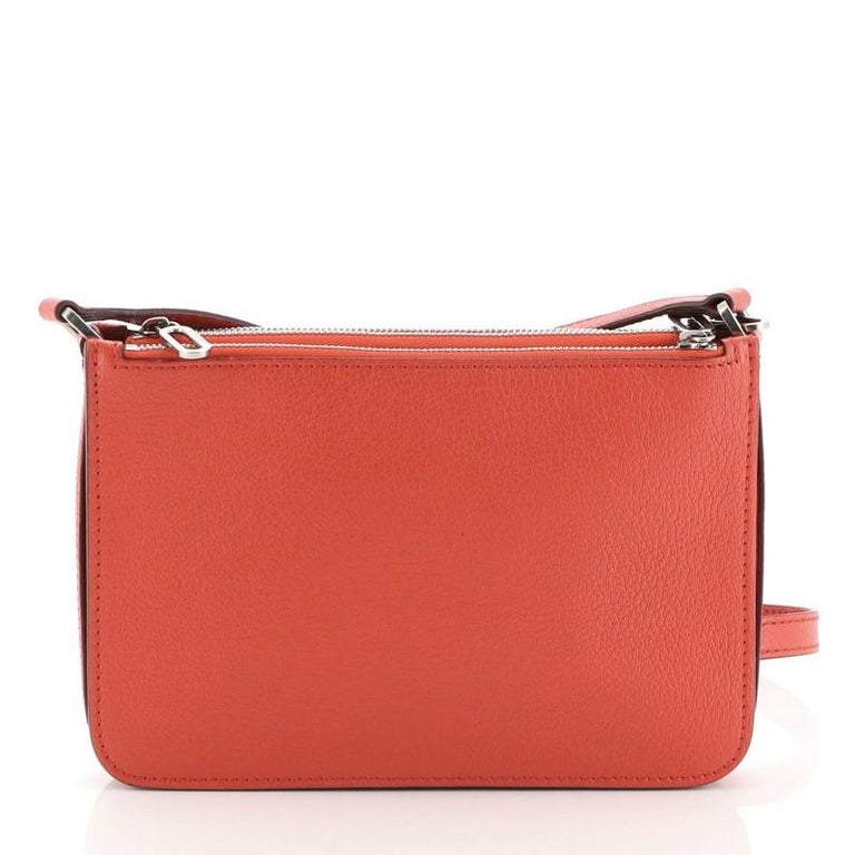 Burberry Triple Zip Crossbody Bag Leather Small at 1stDibs crossbody
