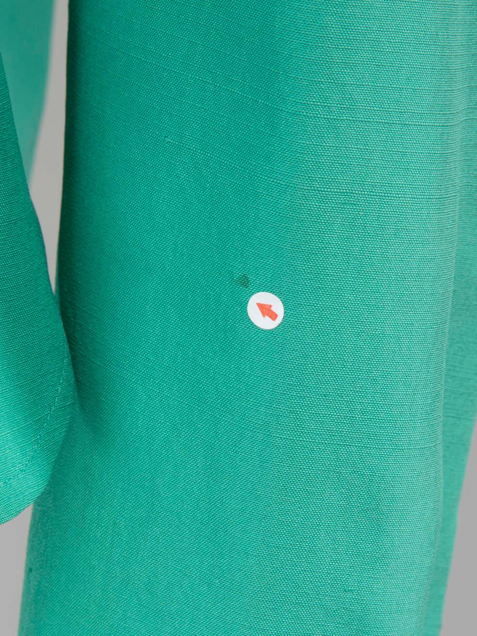 Burberry - Camicia a maniche lunghe turchese taglia XS In condizioni ottime in vendita a London, GB