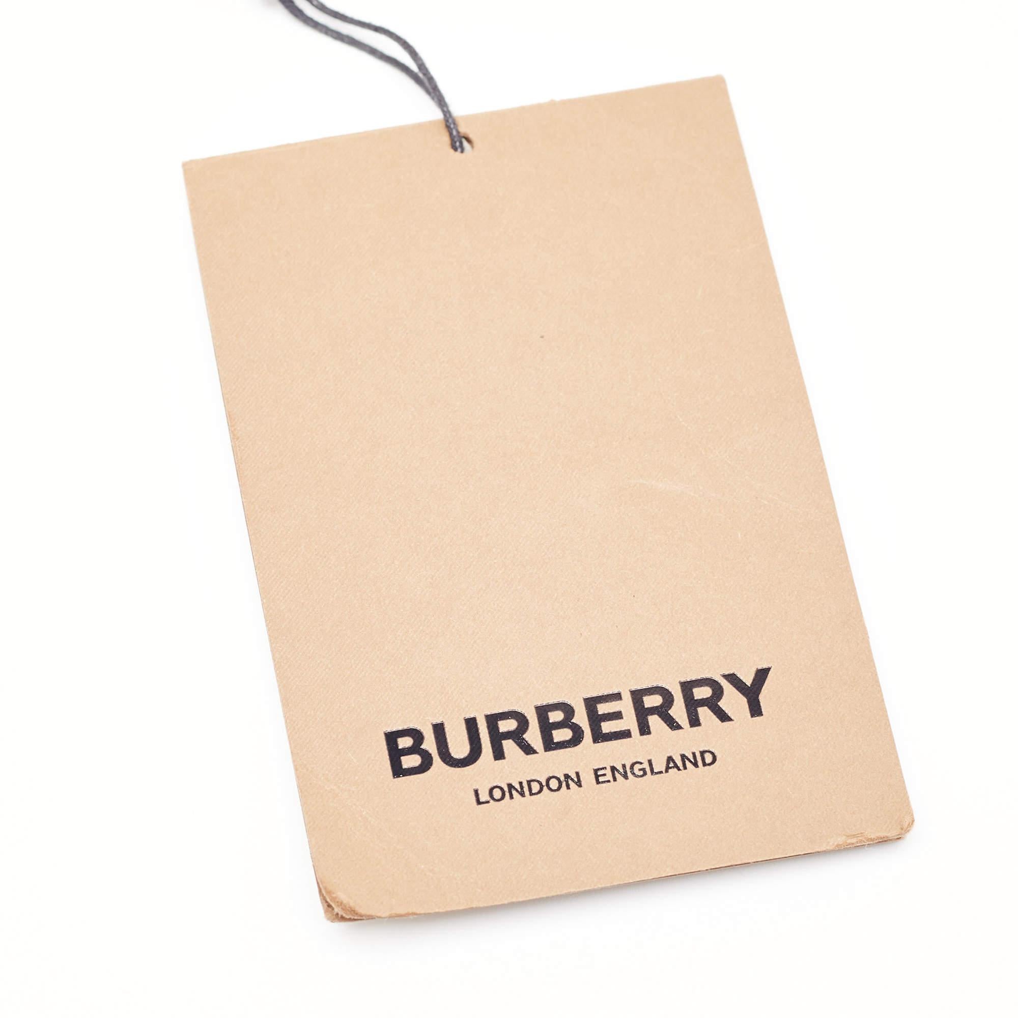 Burberry Two Tone Brown Leather Mini Zip Olympia Bag 3