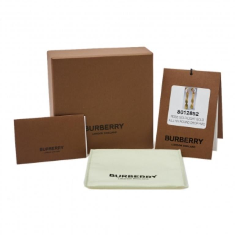 These earrings from Burberry flaunt an equestrian style. They come crafted from two-toned metal featuring hoof drops and clip-on fastenings. They'll look great with side-swept hair.
