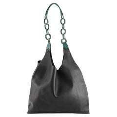 Burberry Two Tone Shopper Leather Medium