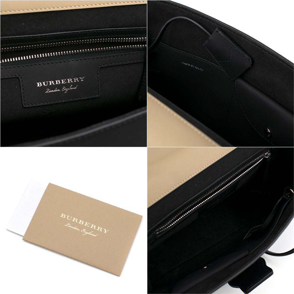 Burberry Two Tone The DK88 MD Top Handle Bag 1