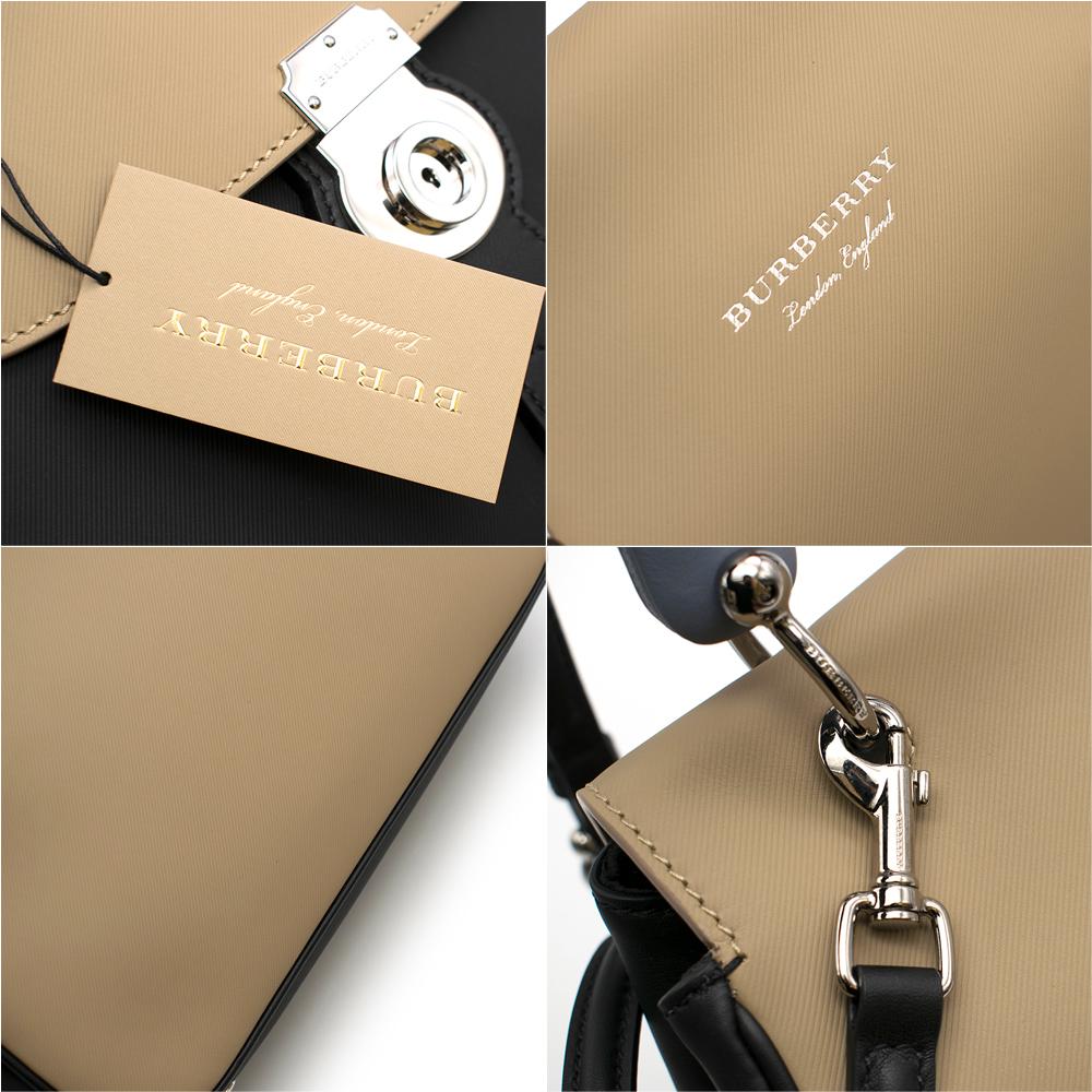 Burberry Two Tone The DK88 MD Top Handle Bag 2