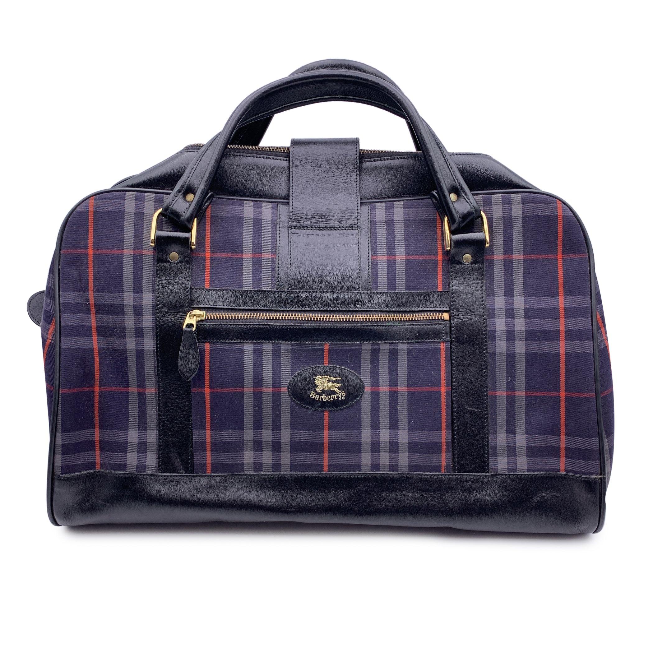 Borsone da viaggio burberry best sale