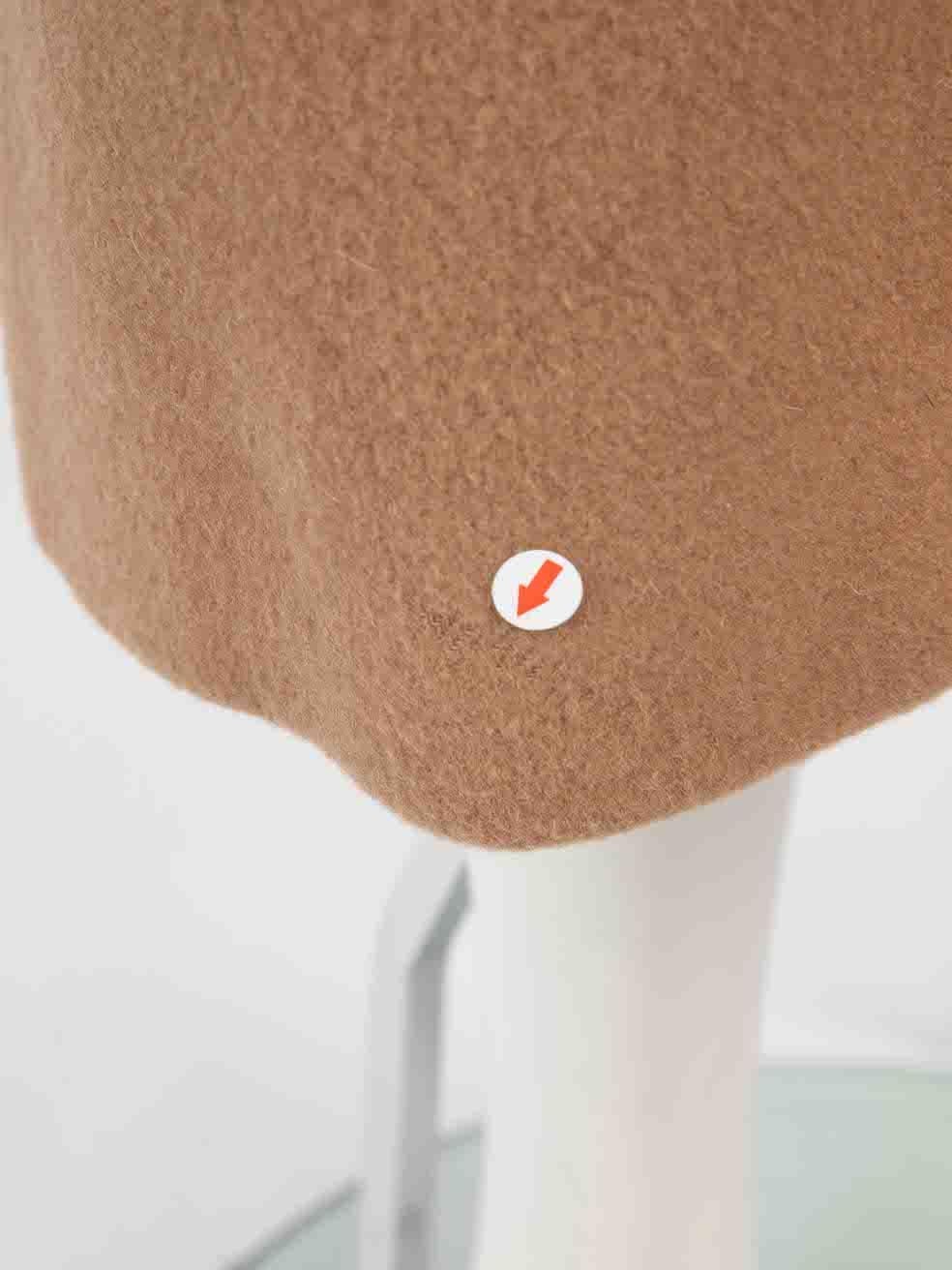 Manteau surdimensionné Burberry vintage en laine camel taille XL Pour femmes en vente