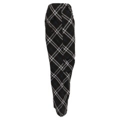 Burberry Vintage Check Elastic Trousers in Multicolor Polyester