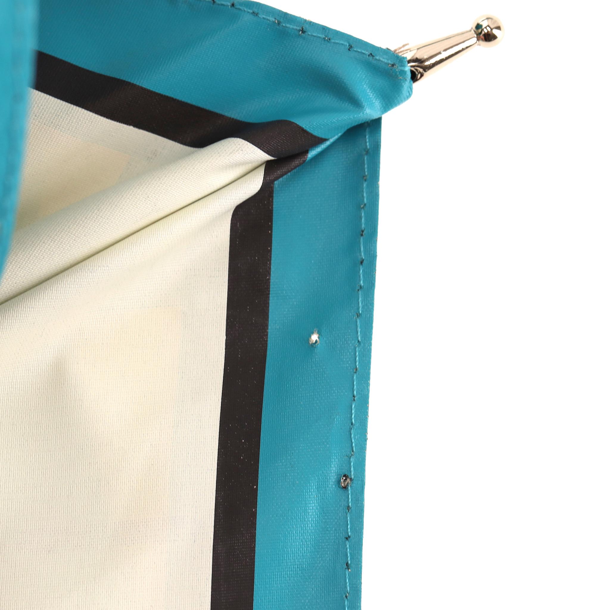 Burberry Vintage Check Umbrella With A Matching Cover For Sale 11