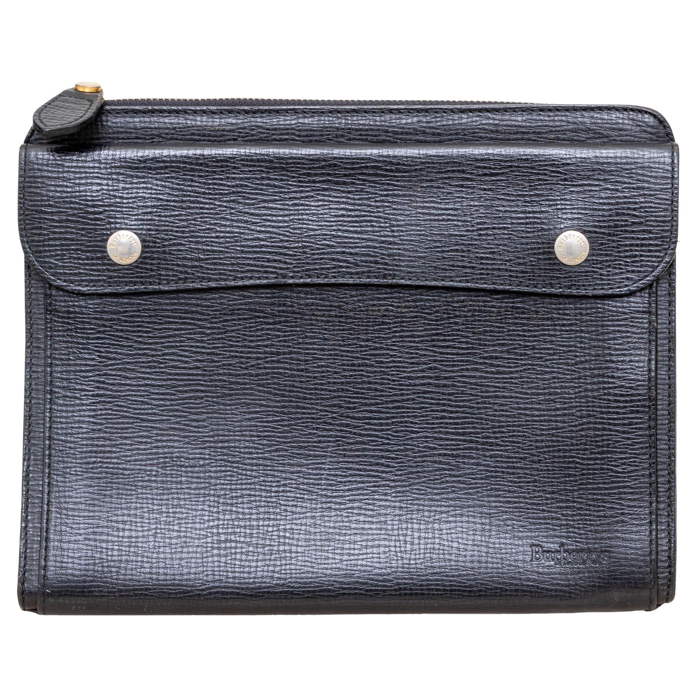 Burberry Vintage Clutch Bag - '90s For Sale