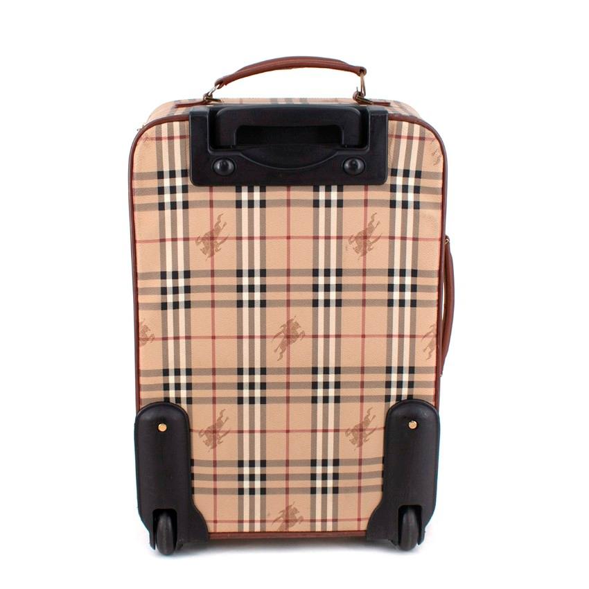 burberry trolley bag