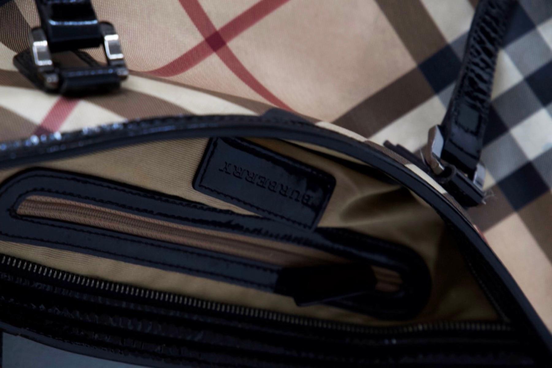 Burberry Vintage Leather Check Shoulder Bag at 1stDibs burberry shoulder bag vintage, burberry