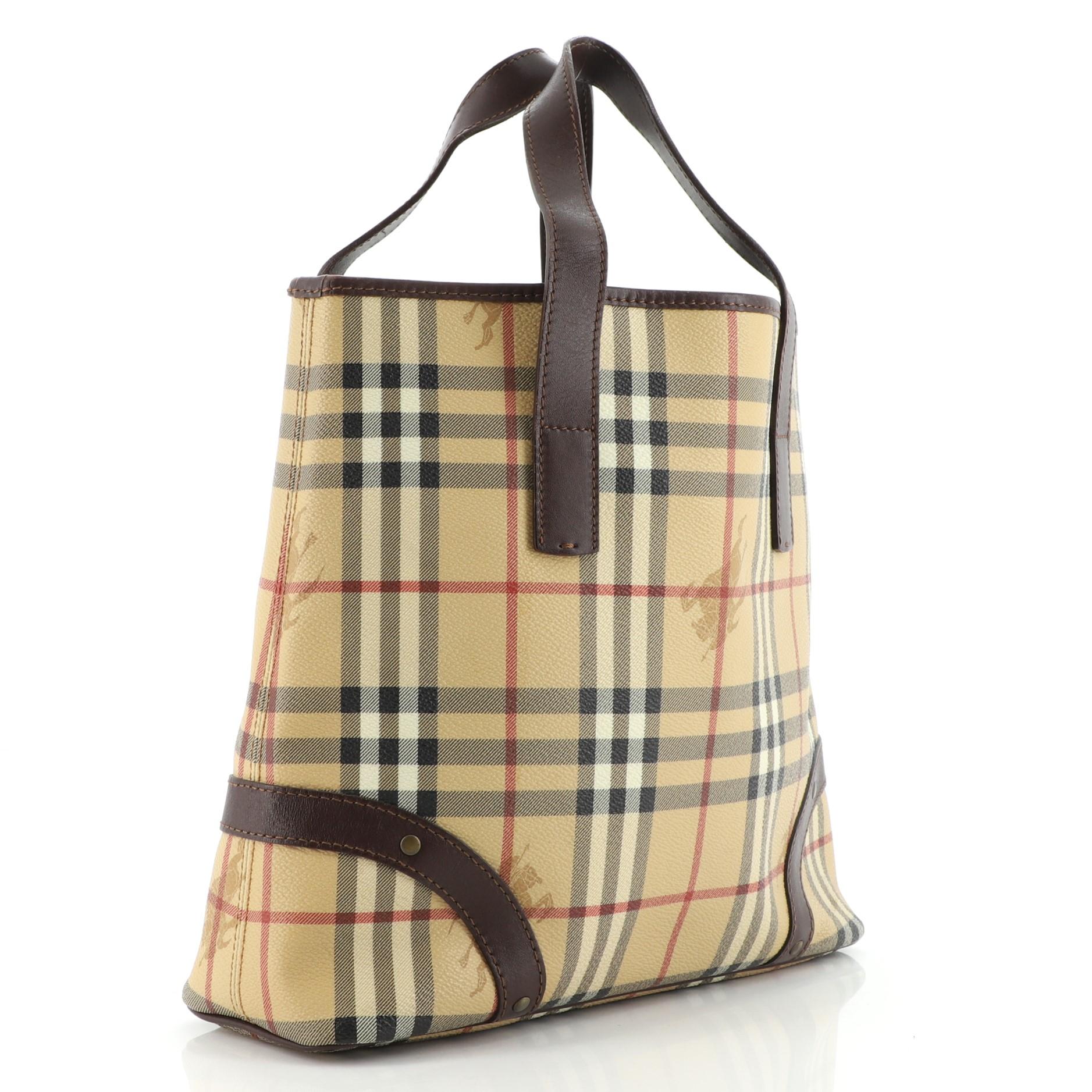 burberry tote vintage