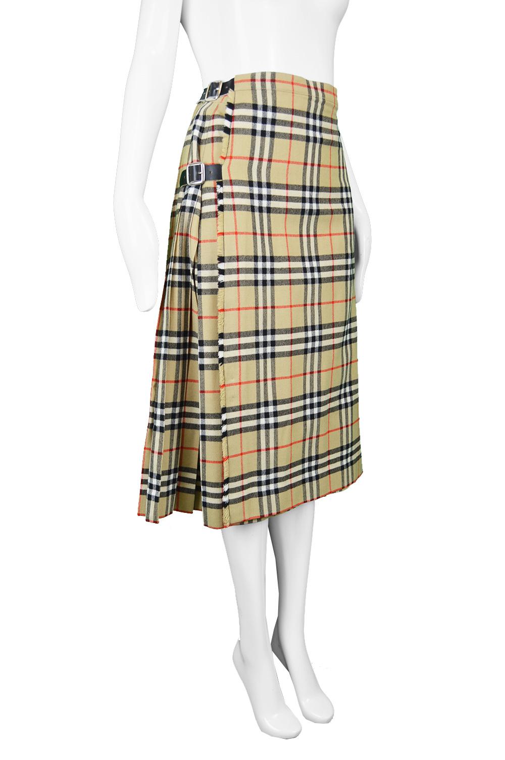 burberry skirt long
