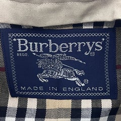 BURBERRY Waterloo Trench Coat S Beige Circa 1990
