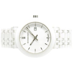 Burberry Data in ceramica bianca