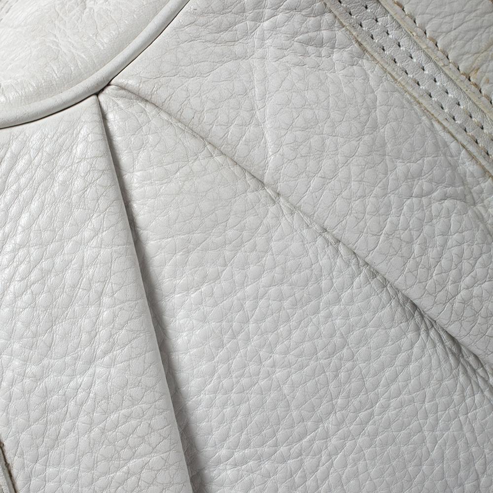 Ashbury Umhängetasche aus weißem Leder von Burberry 3