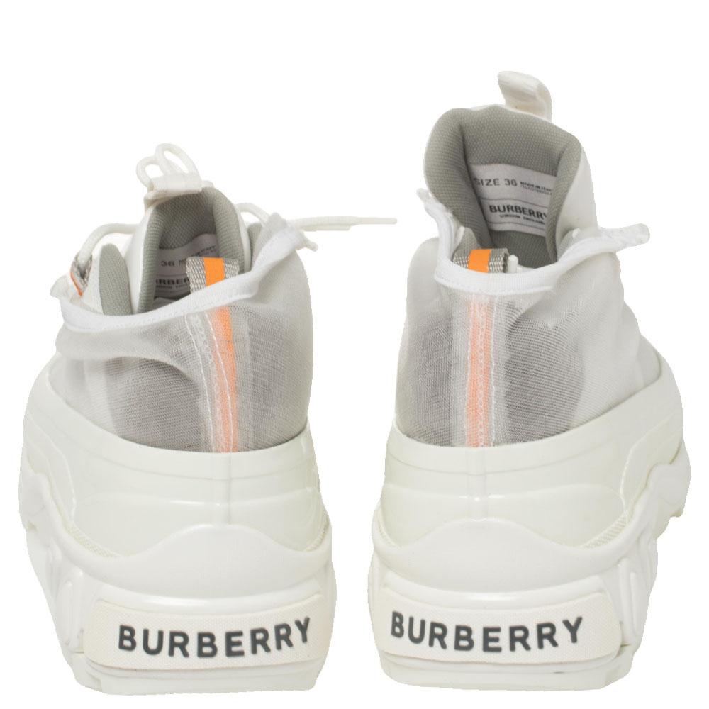 burberry white sneakers