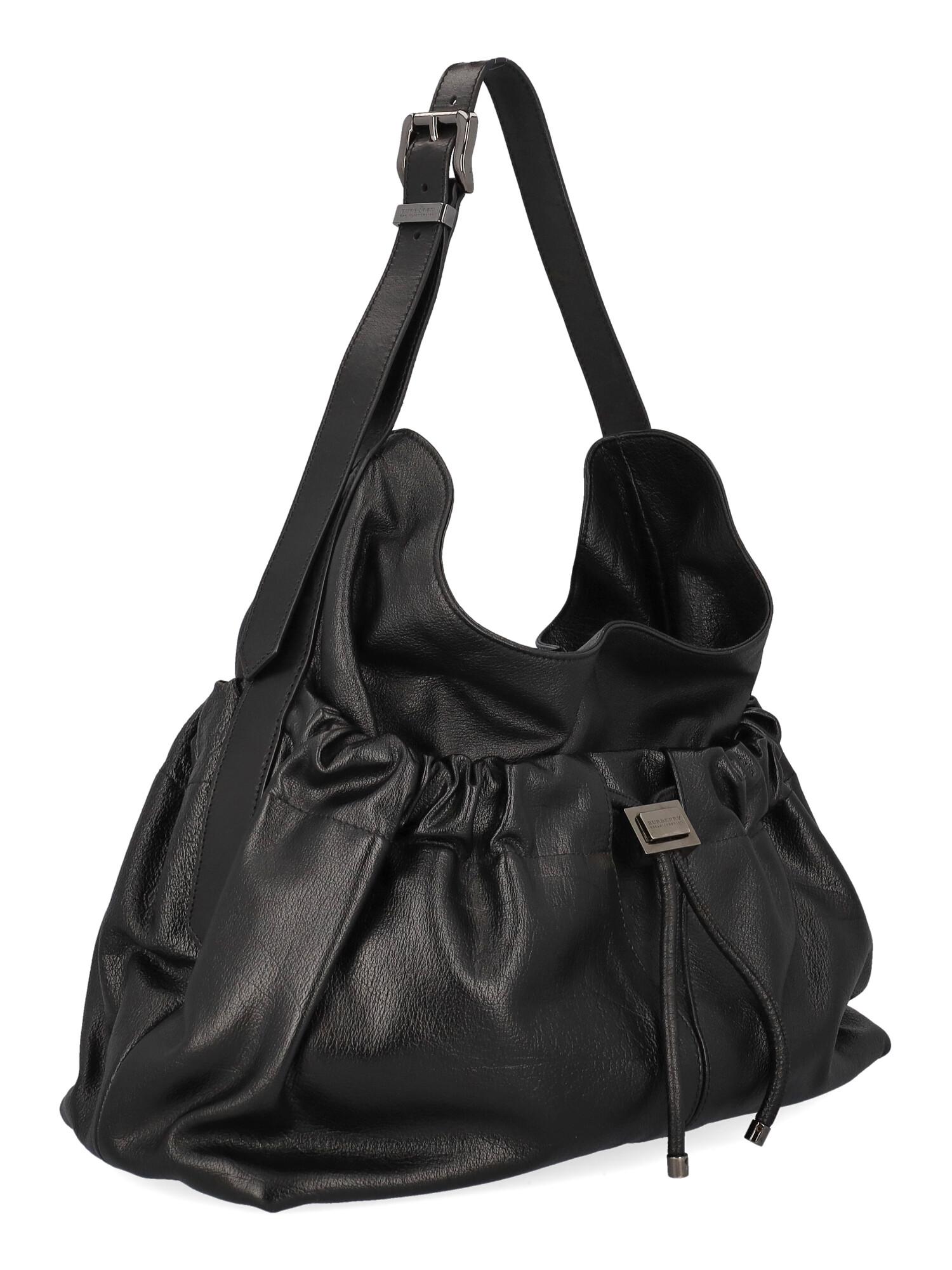 Burberry Women Shoulder bags Black Leather  In Good Condition For Sale In Milan, IT