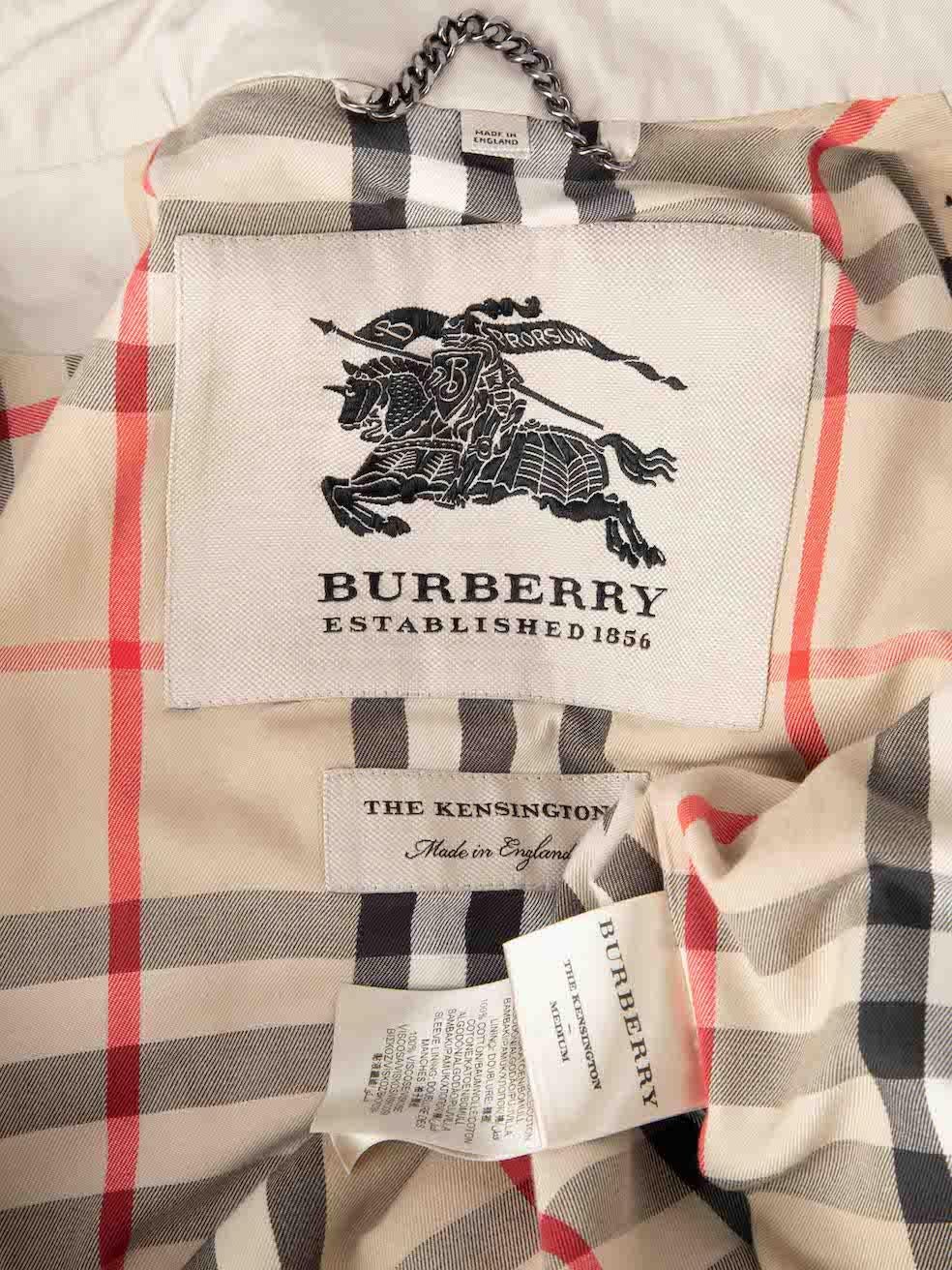  Burberry - Imperméable beige pour femme The Kensington Pour femmes 