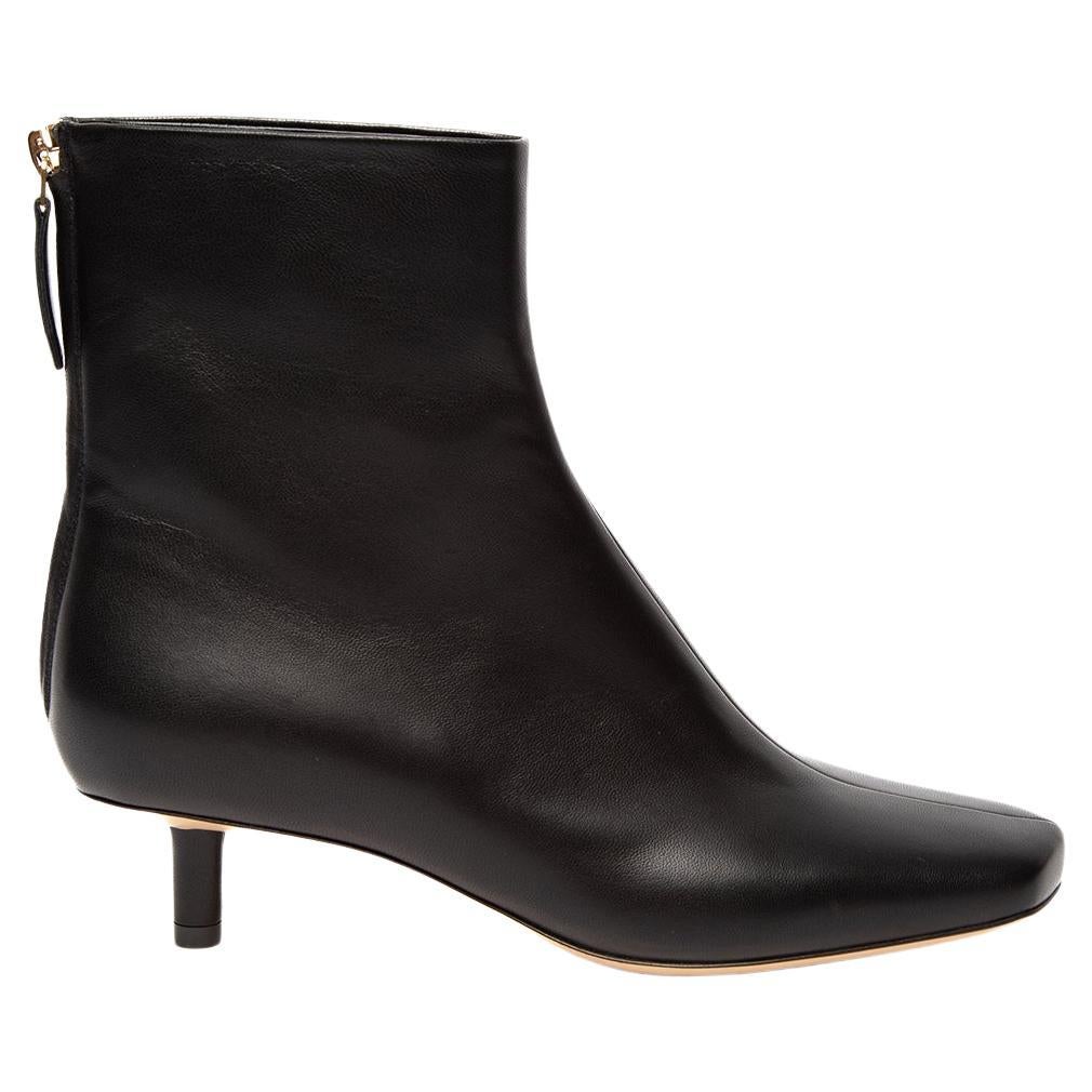 BURBERRY black RUBBER and CLASSIC CHECK CANVAS Rain Boots Shoes 35 For