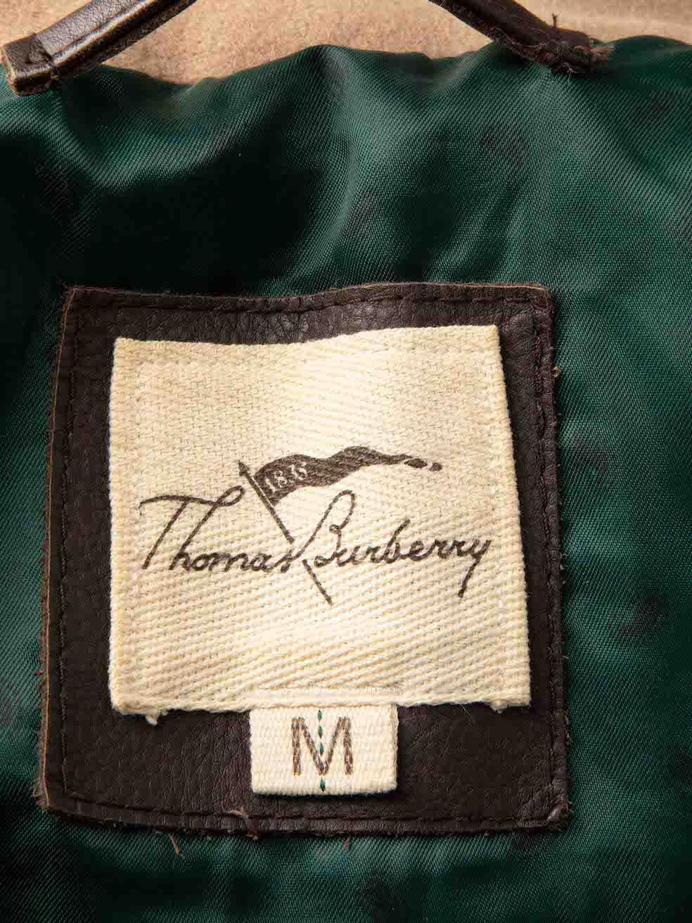 Burberry Women's Thomas Burberry Beige Oversized Pocket Coat 2