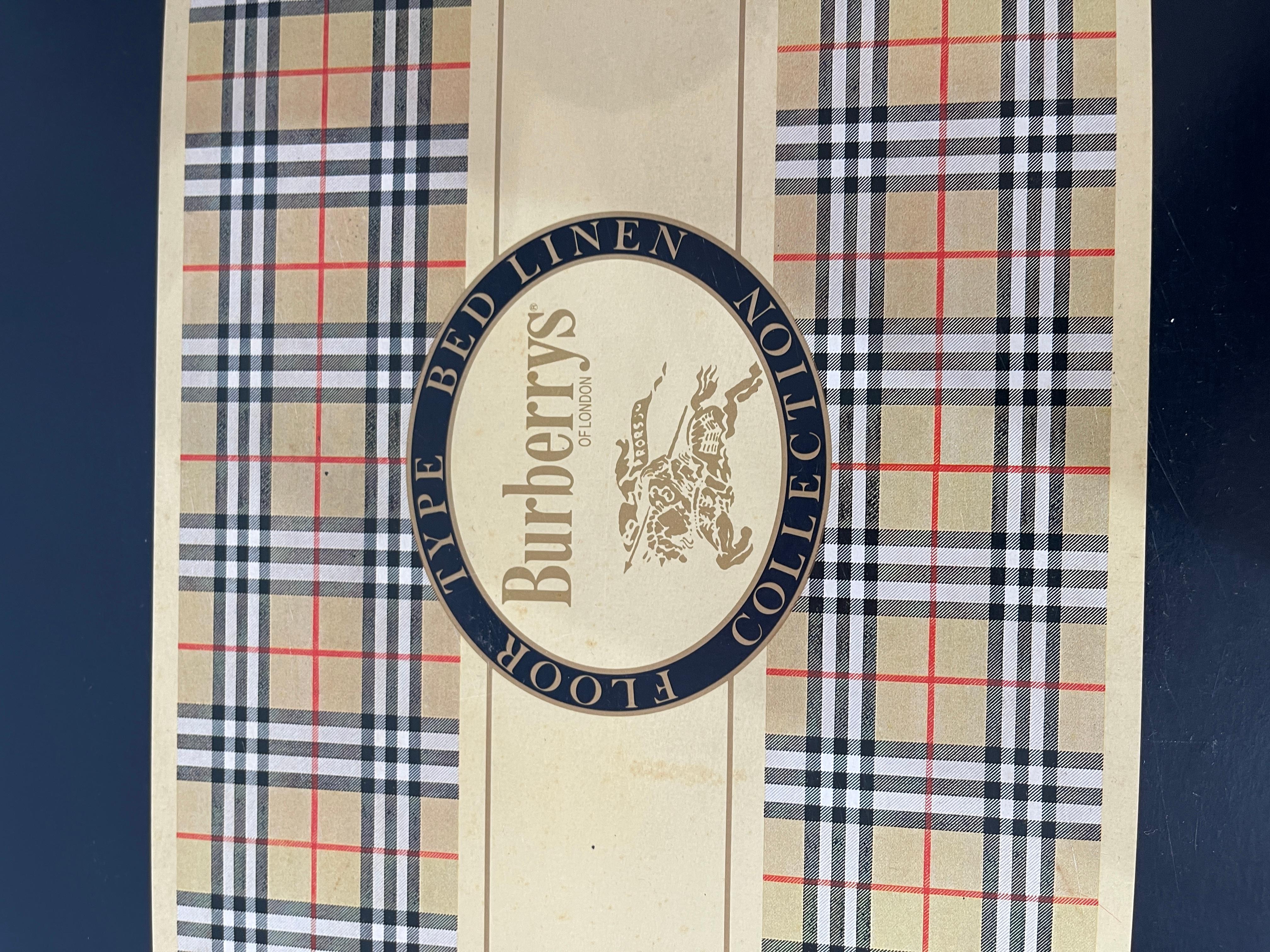 Brown Burberry Wool Blanket