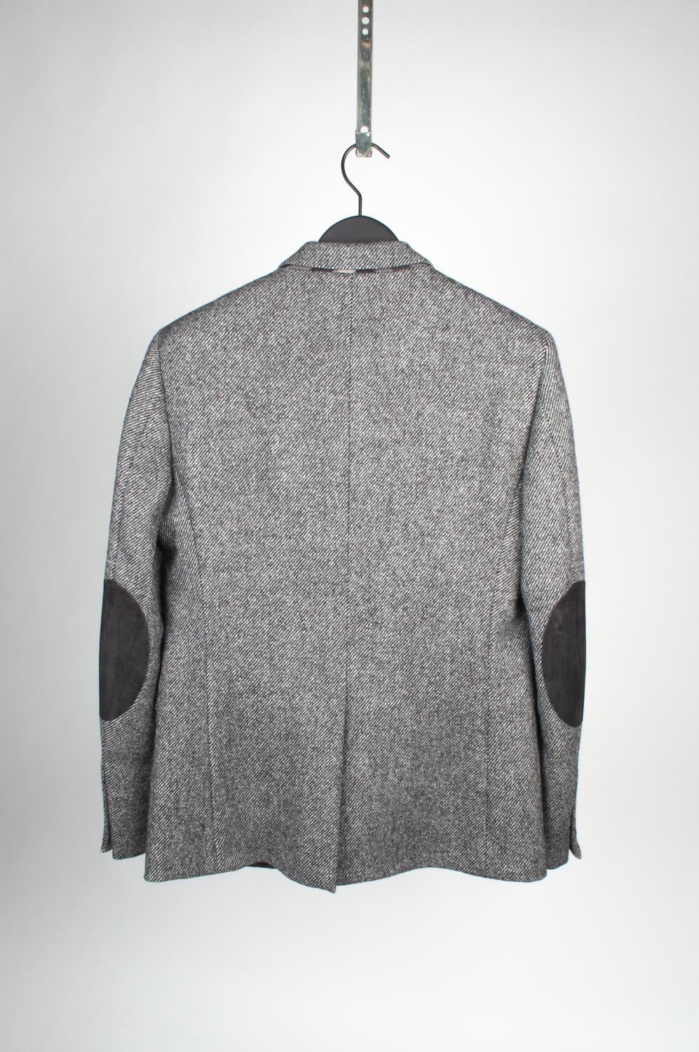 Men's Burberry Wool Blazer Men Jacket London Herringbone Size 48R (Medium) For Sale