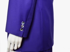 Burberry - Tailleur jupe en laine, annes 1990