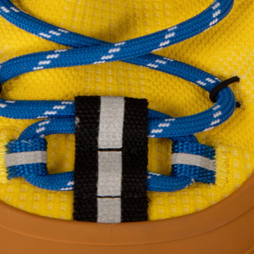 De las mujeres Zapatillas con cordones Burberry Amarillo Azul Talla IT 35 en venta