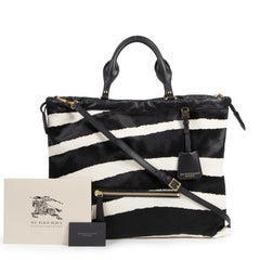 Burberry Zebra The Crush Bag