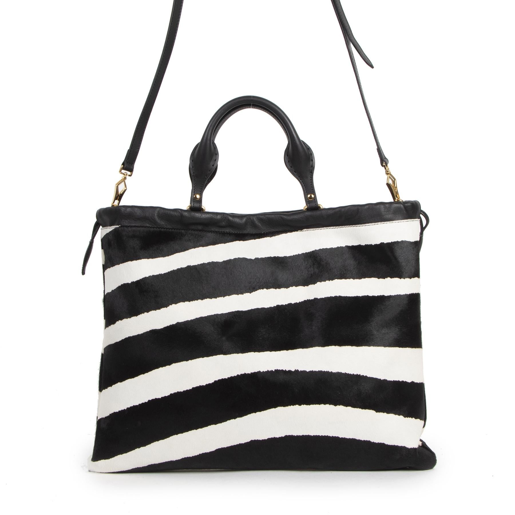 burberry zebra bag