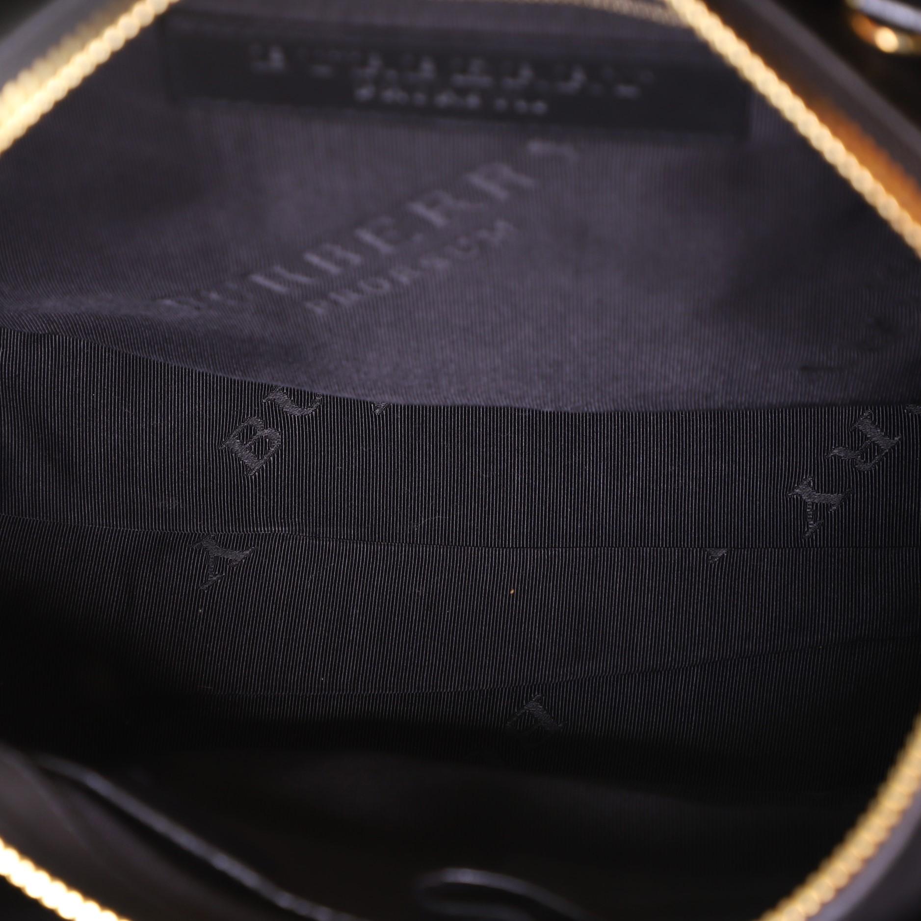 Burberry Zipped Doctor Satchel Printed Pony Hair and Leather In Good Condition In NY, NY
