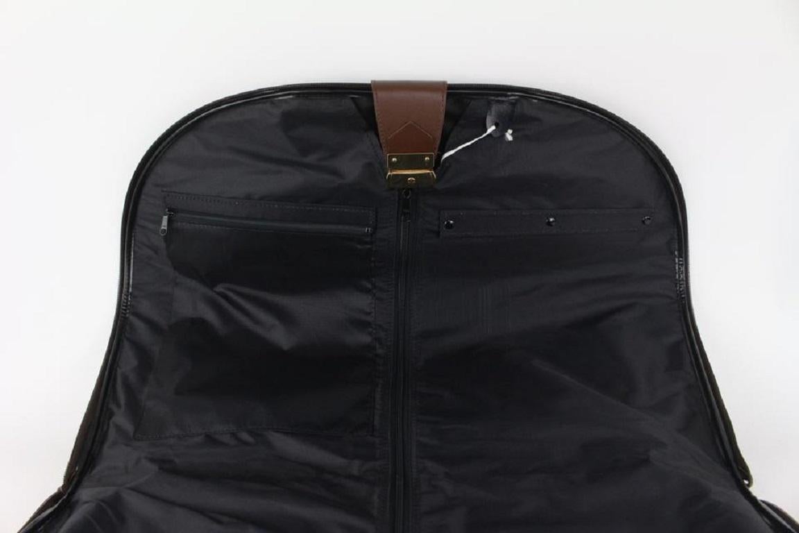 Women's Burberrys Beige x Brown Nova Check Garment Bag 826bur74 For Sale