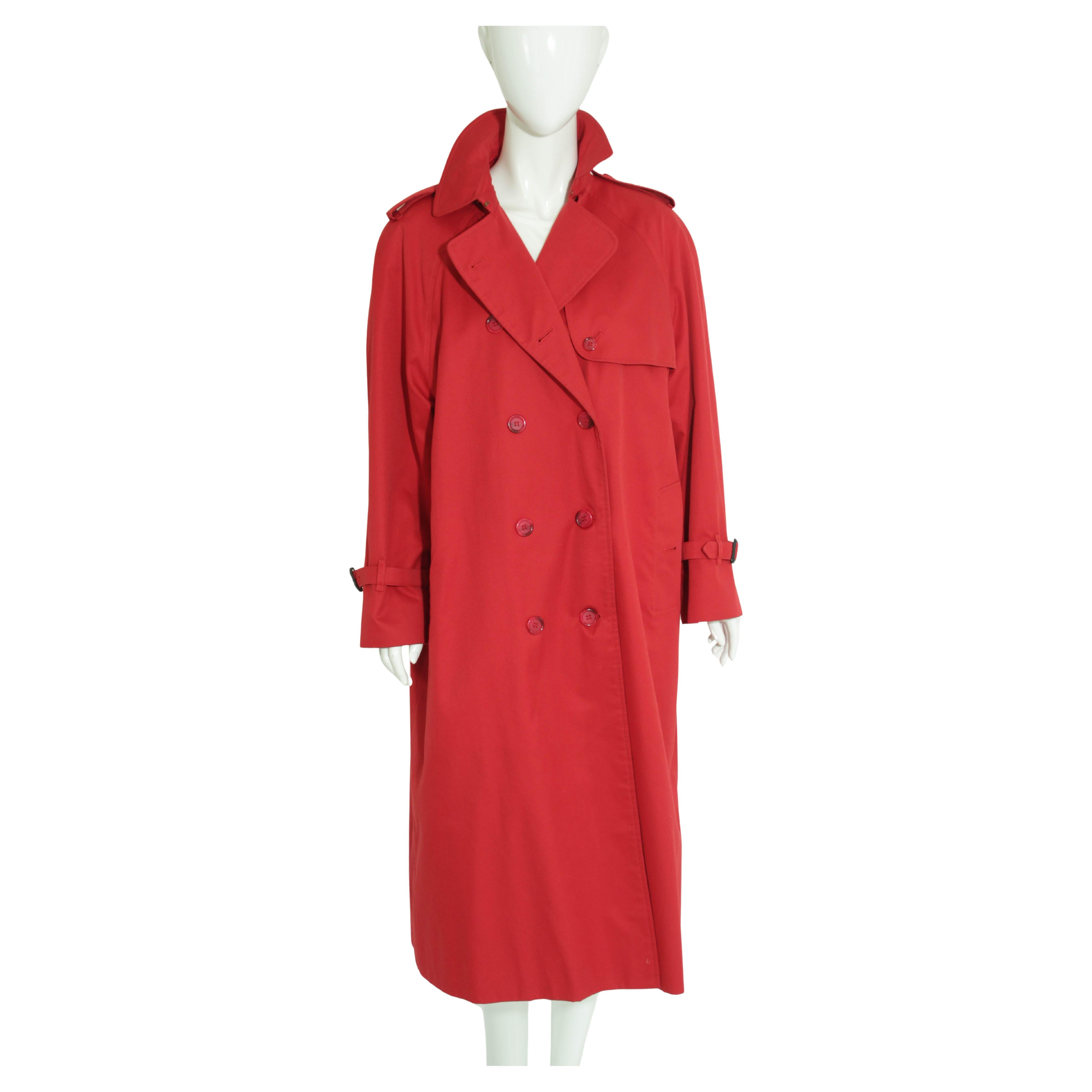 What company is famous for trench coats?