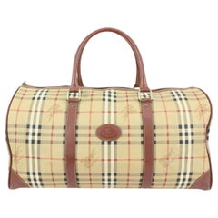 Burberrys Nova Check Boston Duffle Travel Boston Tasche 44b97