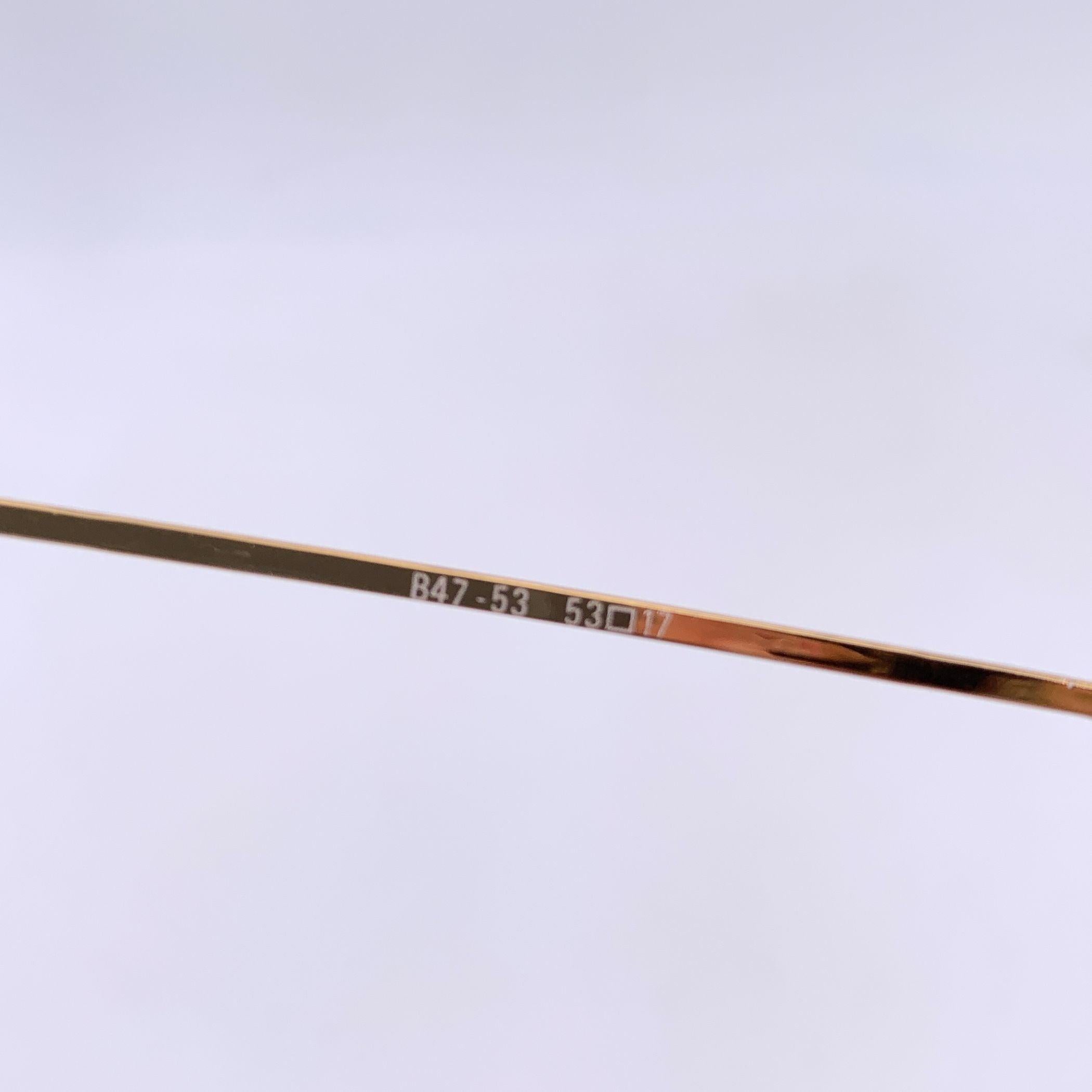 Burberrys of London Vintage Rectangle Havana Sunglasses Mod. B47 In Excellent Condition For Sale In Rome, Rome