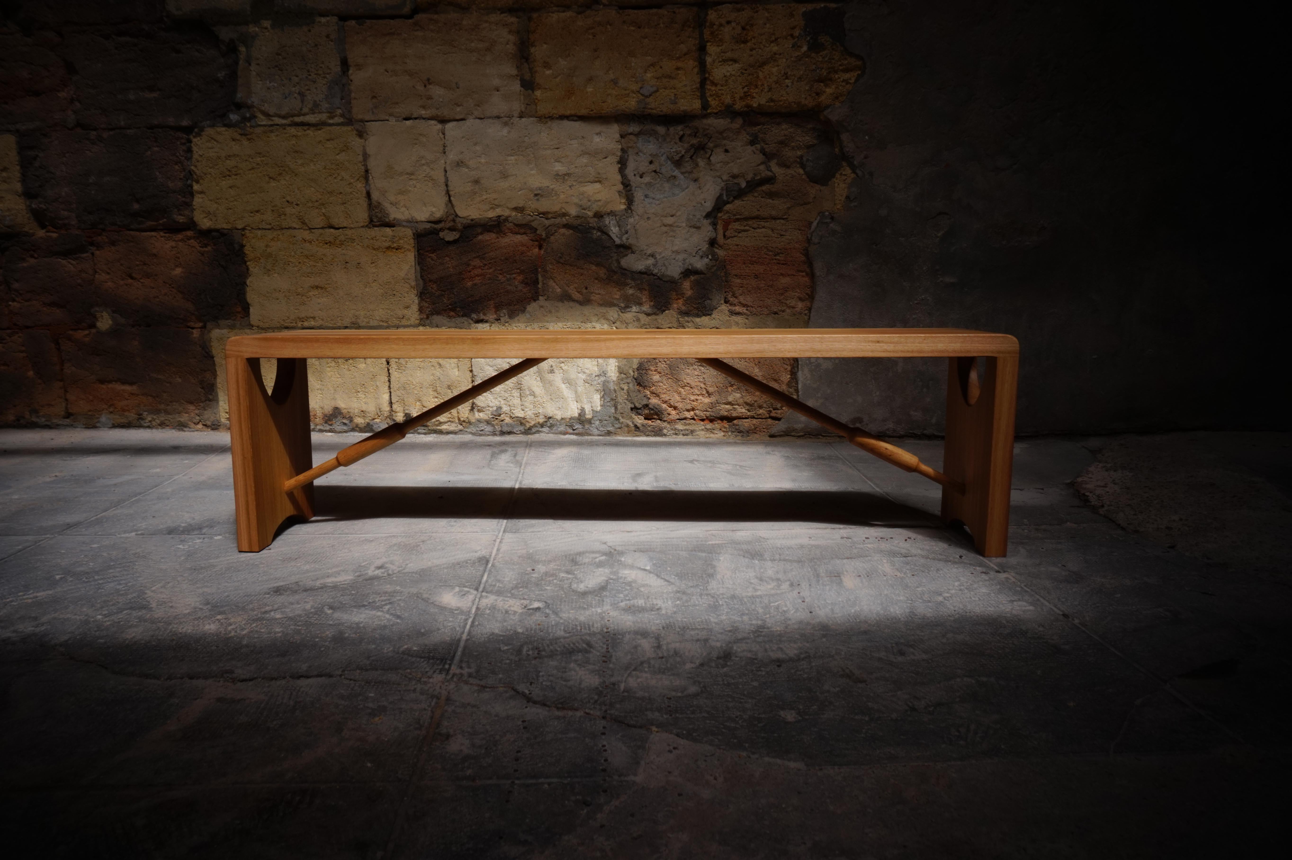 Chamfered Burdigala Bench For Sale