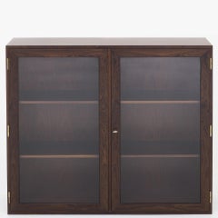 Bureau and Display Cabinet by Kaj Winding