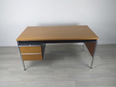 Bureau années 1970 métal et stratifié