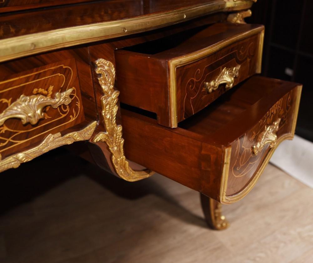 Bureau De Roi, French Roll Top Desk Louis XV Monumental In Good Condition For Sale In Potters Bar, GB