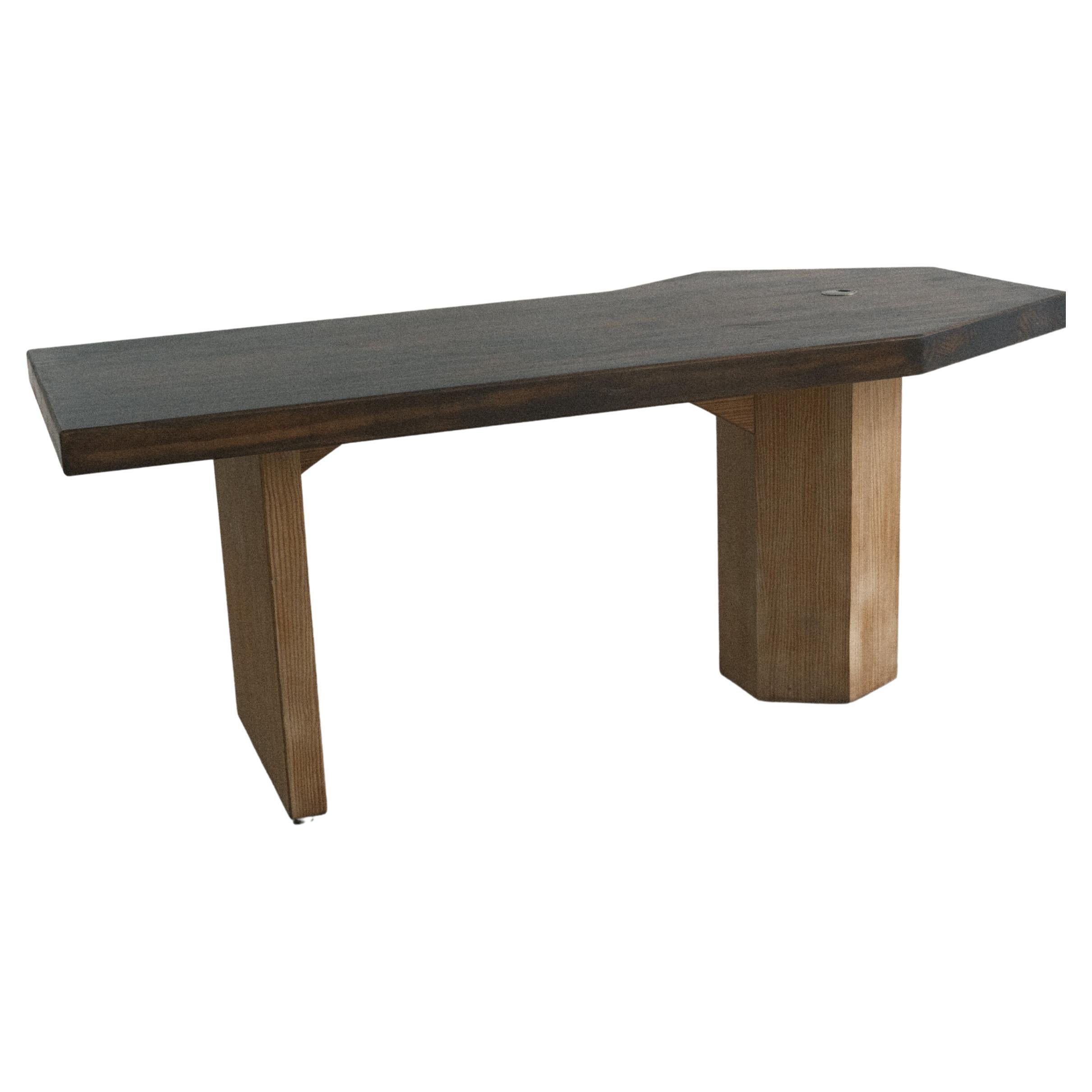 Bureau en bois dans le goût de Charlotte Perriand For Sale