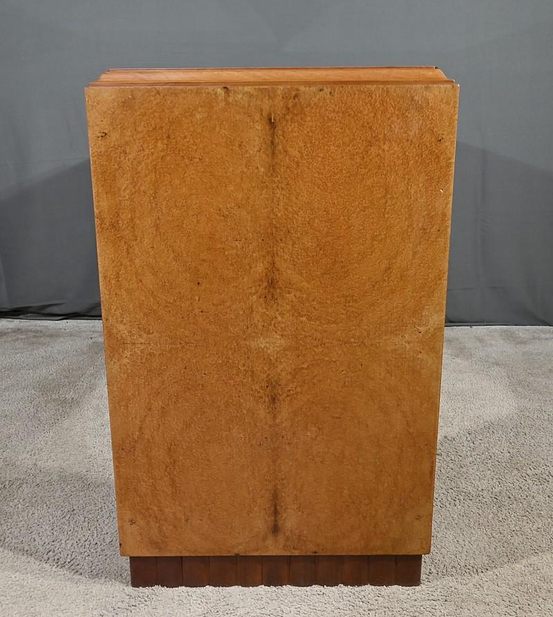 Escritorio de madera de Amboyna, Speich Frères Fbg. San Antonio - 1930 en venta 3
