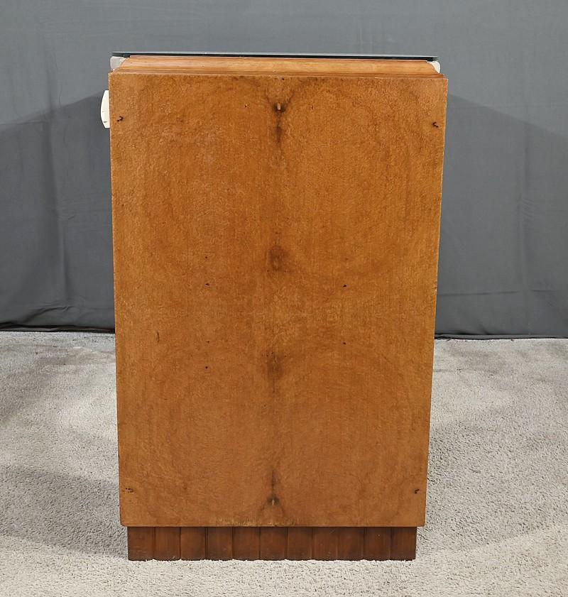 Escritorio de madera de Amboyna, Speich Frères Fbg. San Antonio - 1930 en venta 4