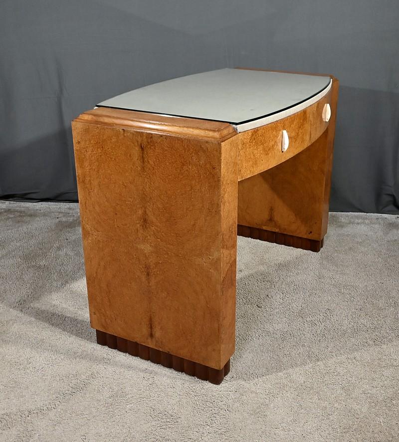 Escritorio de madera de Amboyna, Speich Frères Fbg. San Antonio - 1930 en venta 1