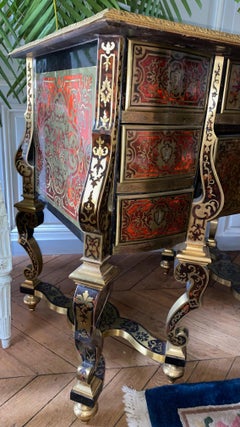 Bureau Mazarin d'époque Louis XIV